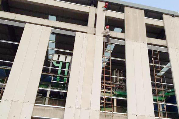 加氣混凝土板外墻板安裝