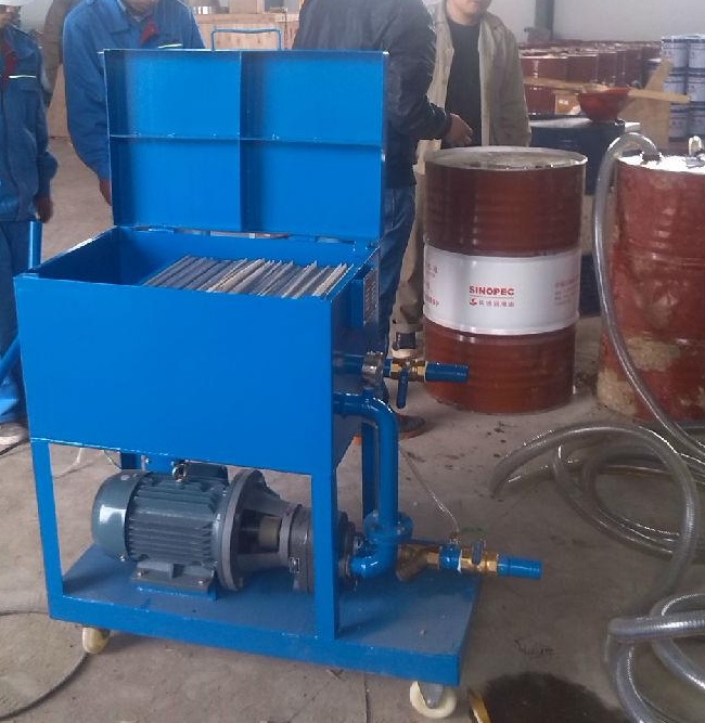 板框式濾油機(jī)主要結(jié)構(gòu)特征