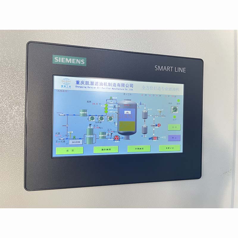 雙級濾油機plc頁面 雙級濾油機plc頁面